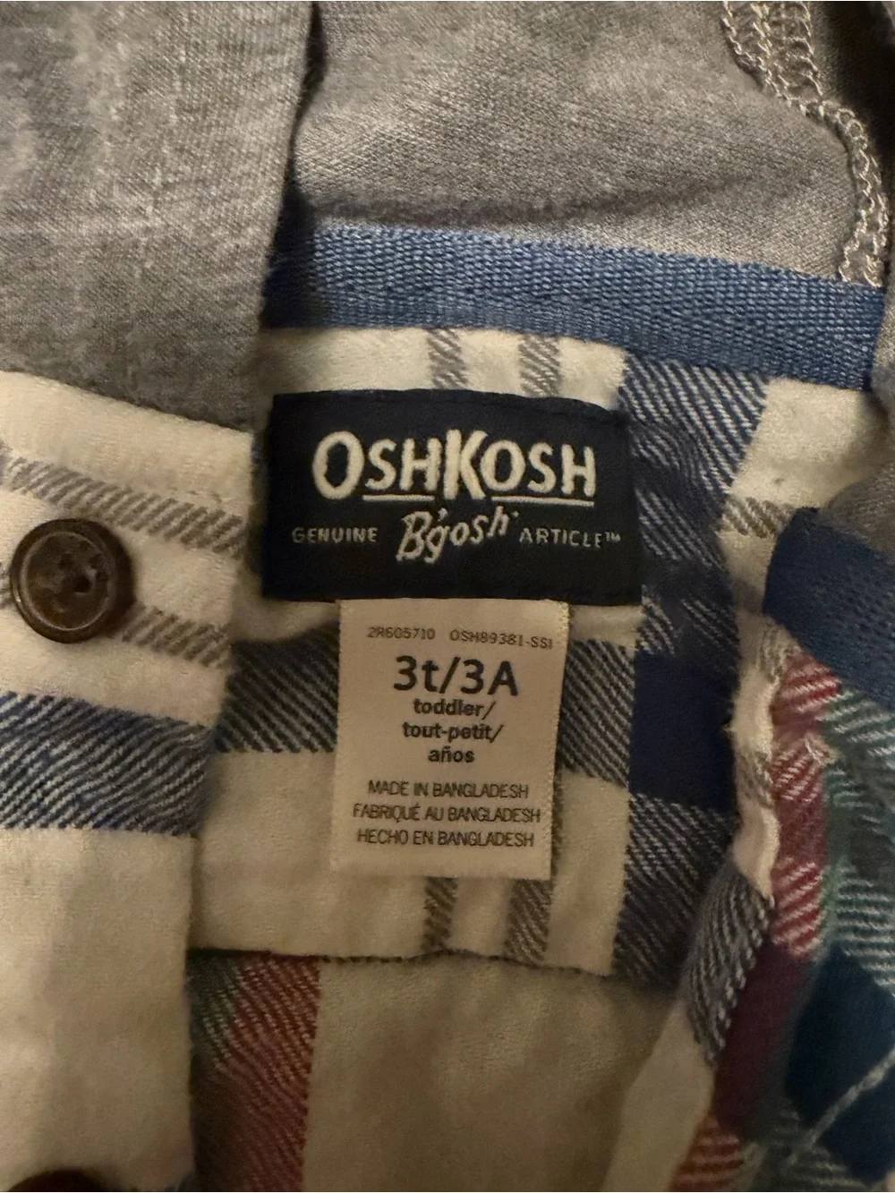 Toddler Flannel